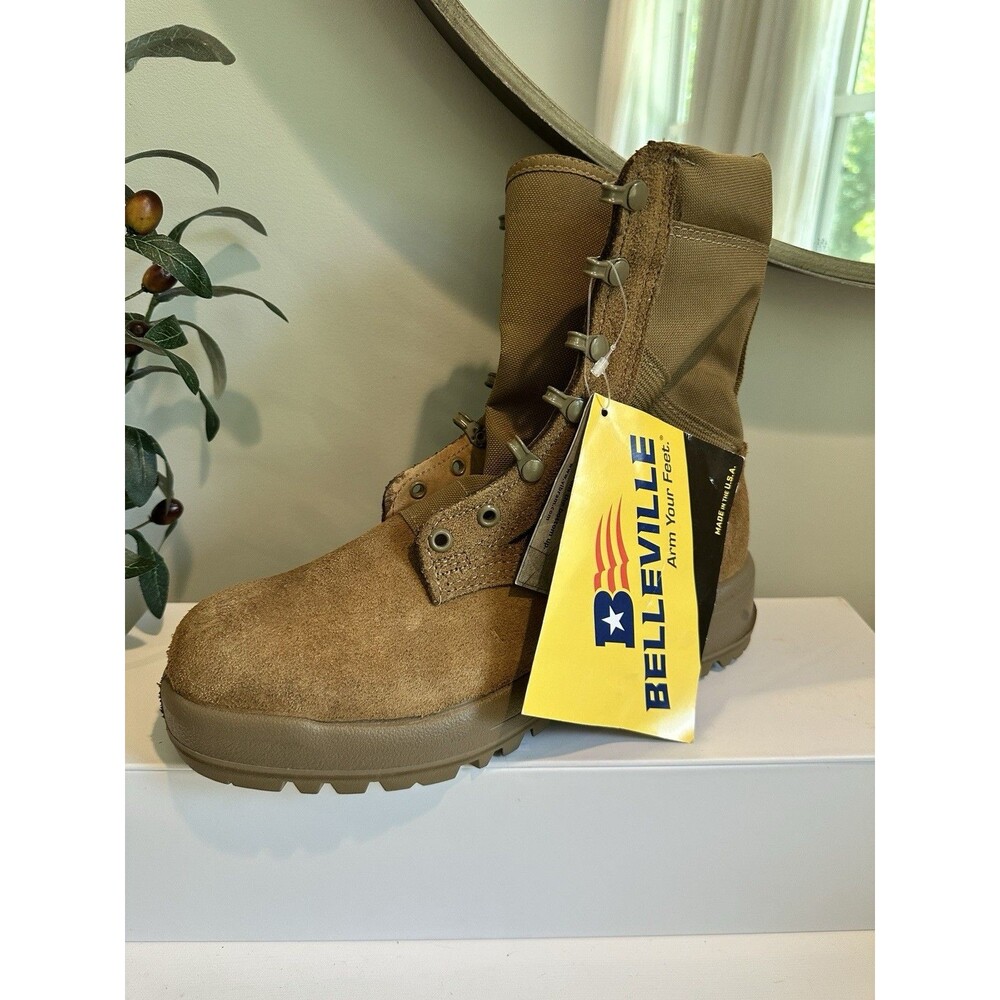 NWT Single Left Boot Belleville AHWC Coyote Brown Hot Weather Combat Boot Men 6R